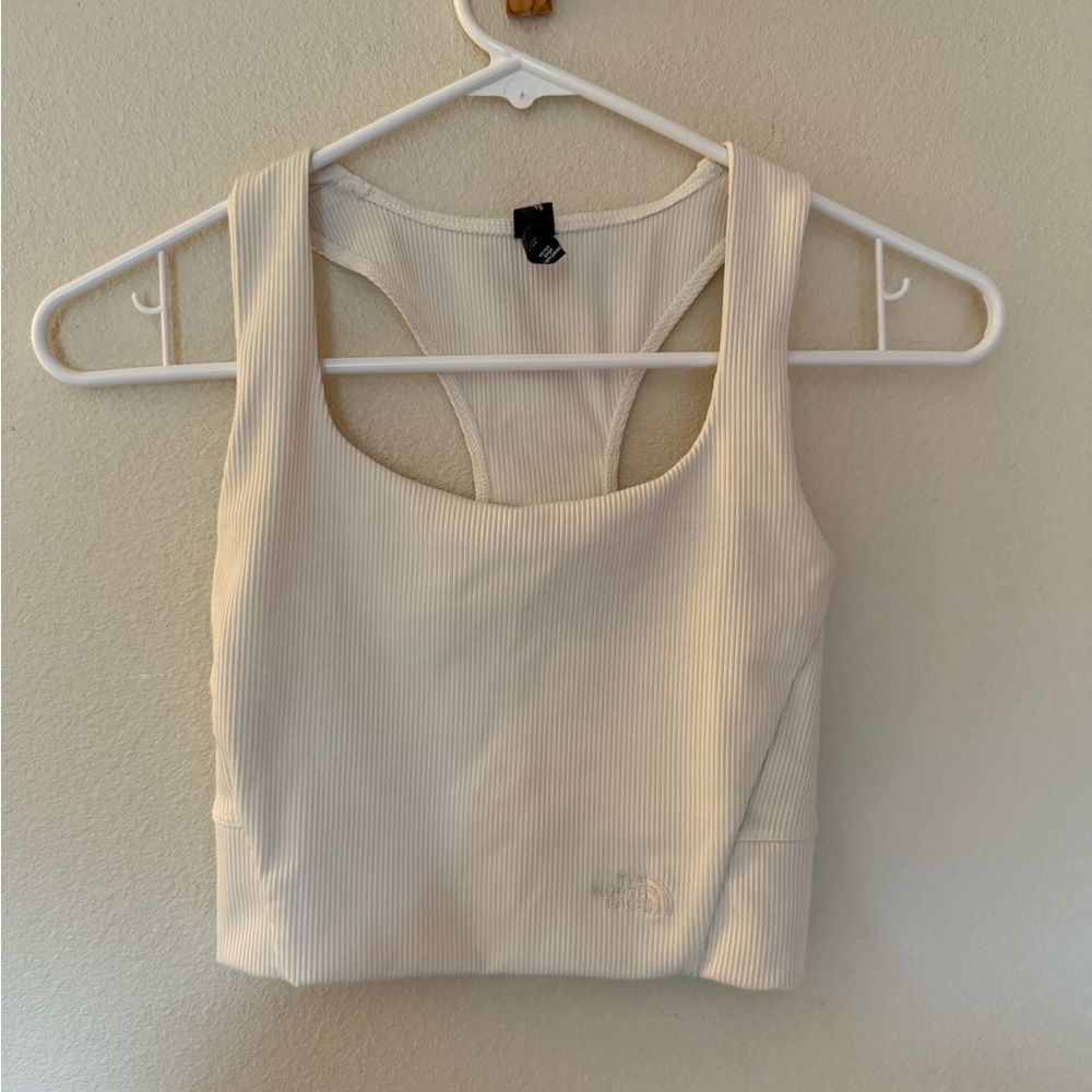 The North Face Cream Crop Top